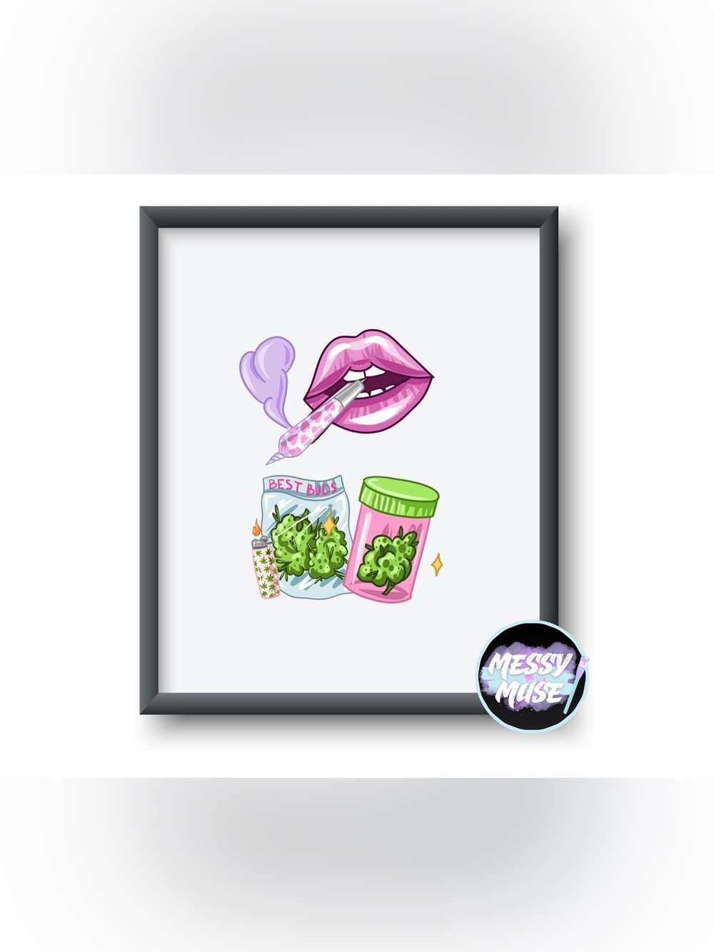 8.5x11 Wall Art Print | Handmade Home Decor | Ready to Frame Art Print